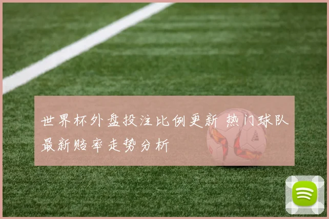 世界杯外盘投注比例更新 热门球队最新赔率走势分析